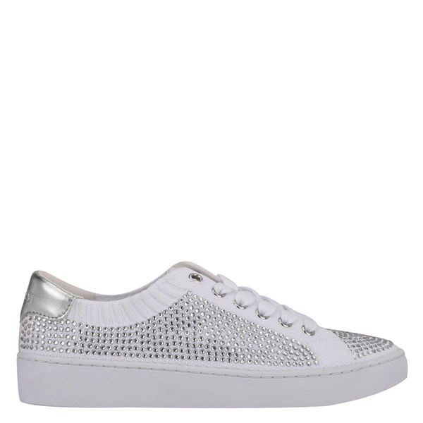 Nine West Abbie Casual White Sneakers | South Africa 25I23-5S78